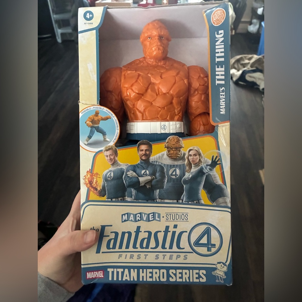 Marvel Fantastic Four The Thing Action Figure - Orange